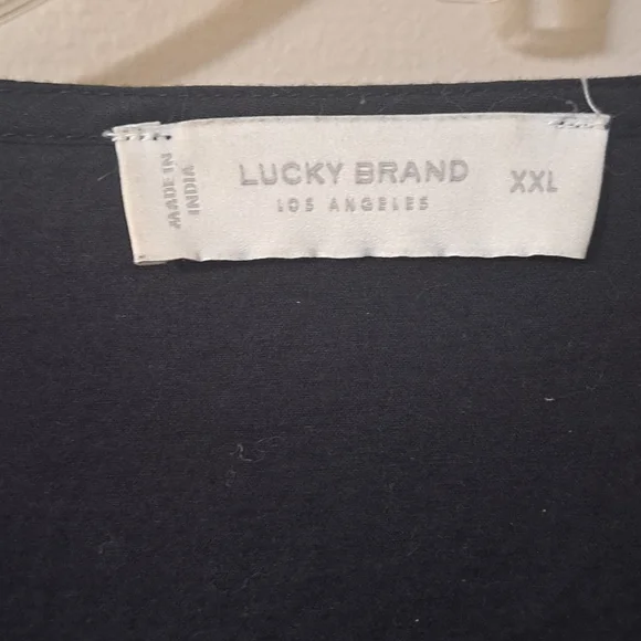 Lucky Brand V-neck Boho Top - Picture 5 of 11